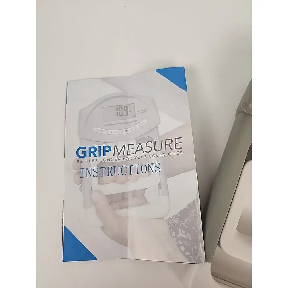 Grip Measure Electronic Hand Dynamometer Tested Works